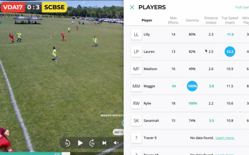 Trace Soccer Camera Software
